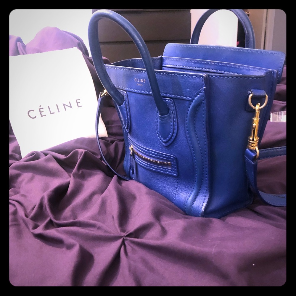 Authentic Celine Nano shoulder crossbody bag